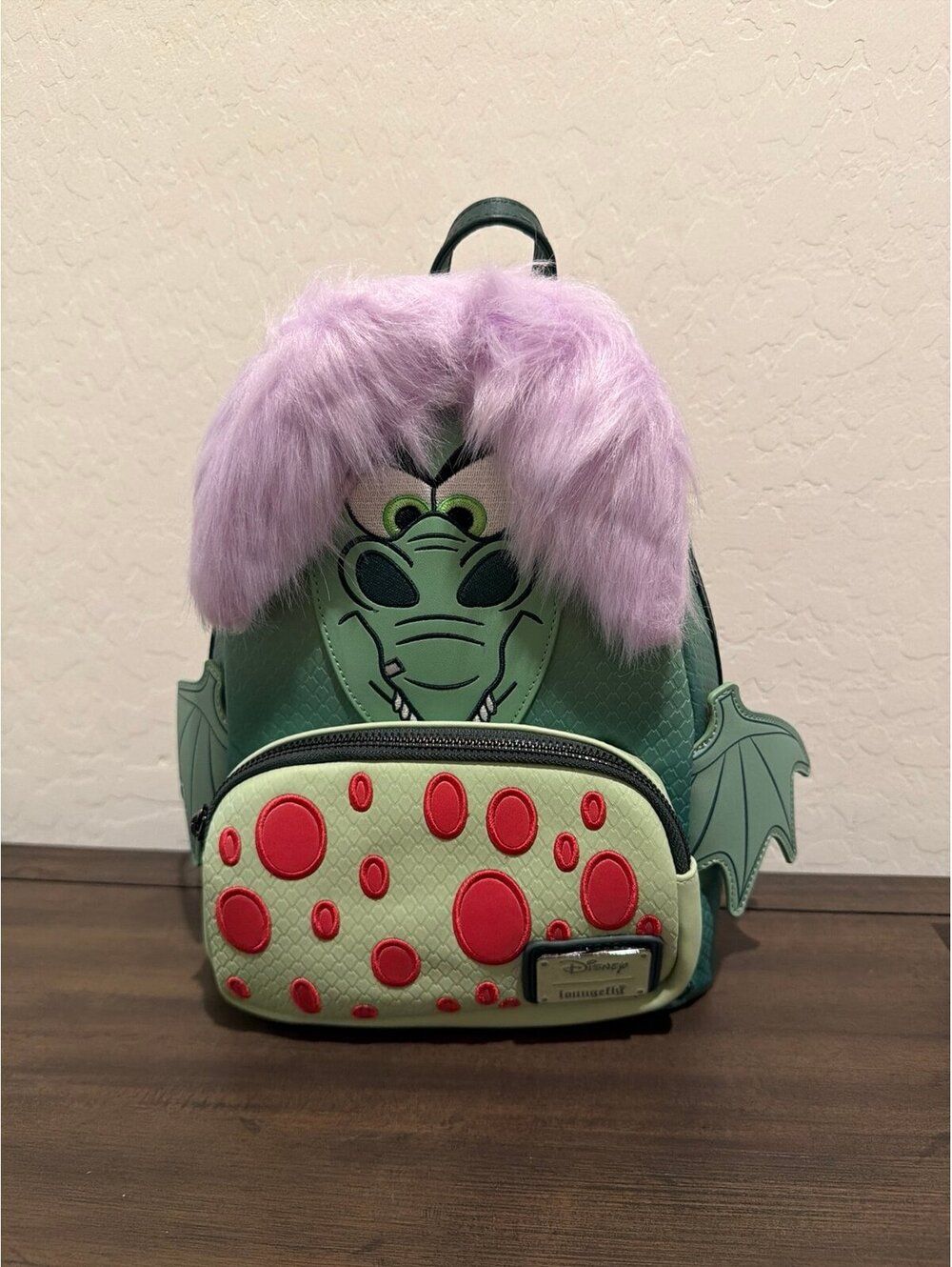 Loungefly Disney Madam Mim Dragon Cosplay Mini Backpack NWT
